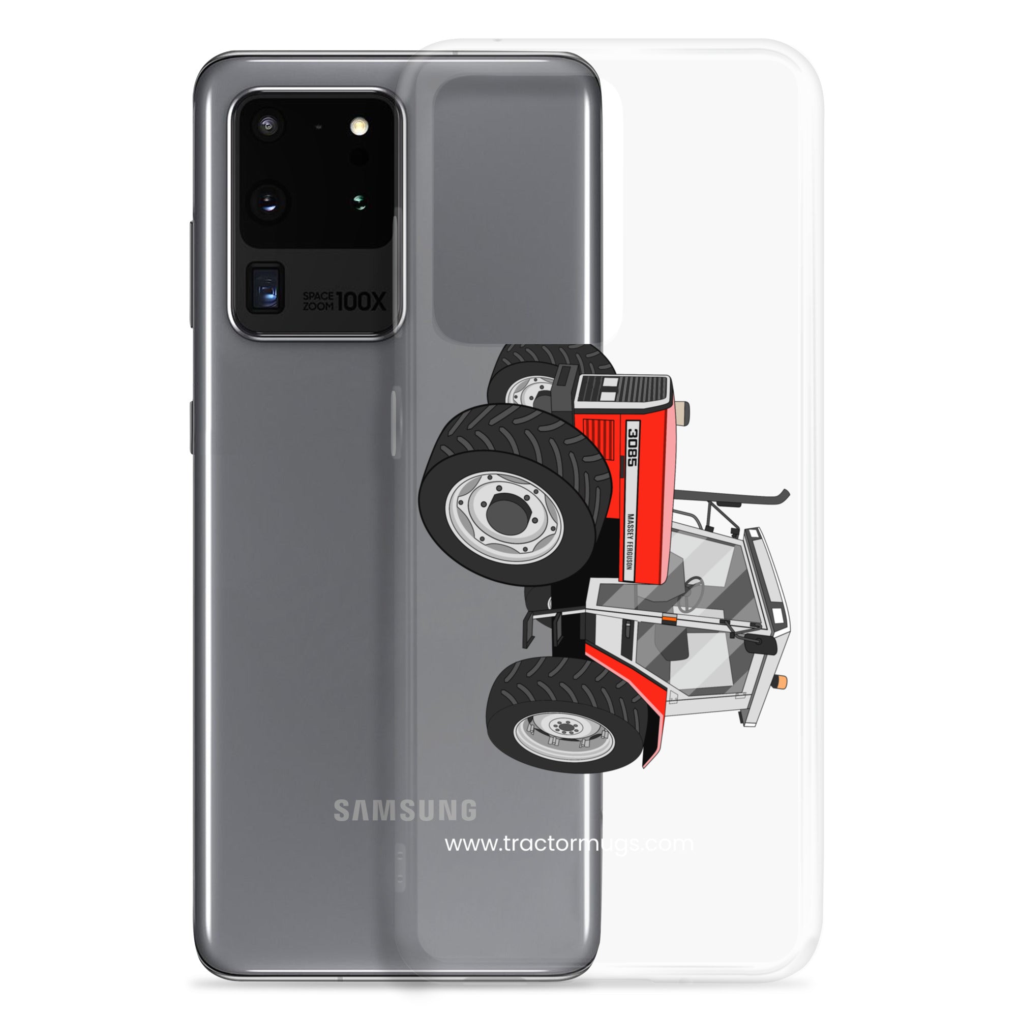 The Tractor Mugs Store Massey Ferguson 3085 | Clear Case for Samsung® Quality Farmers Merch