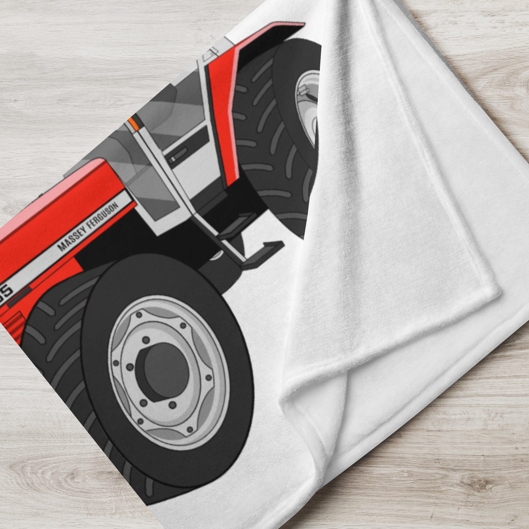 The Tractor Mugs Store Massey Ferguson 3085 | Throw Blanket Quality Farmers Merch