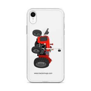 The Tractor Mugs Store Massey Ferguson 35X | Clear Case for iPhone® Quality Farmers Merch