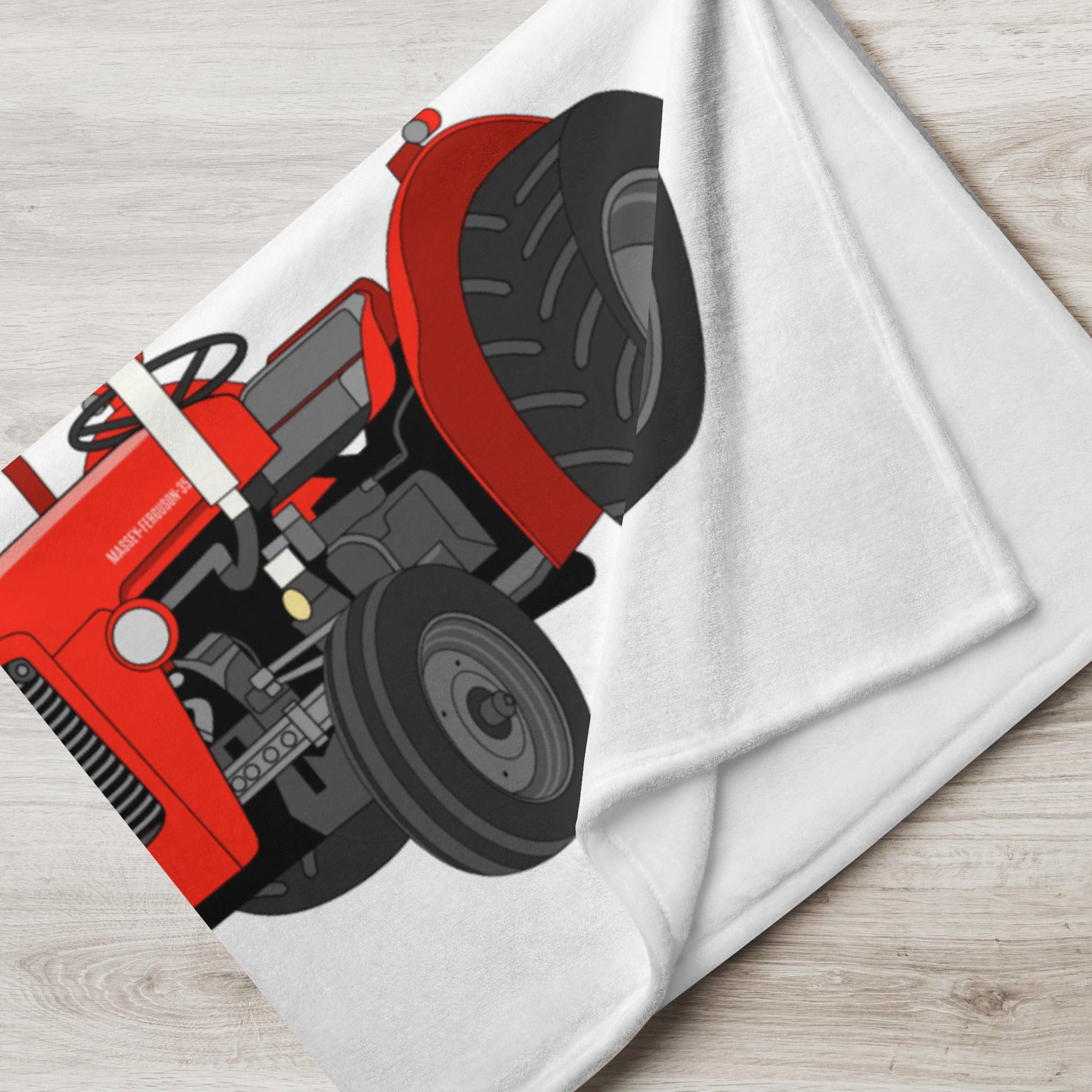 The Tractor Mugs Store Massey Ferguson 35X | Throw Blanket Quality Farmers Merch