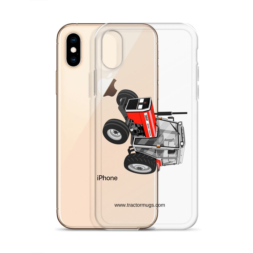 The Tractor Mugs Store Massey Ferguson 362 | Clear Case for iPhone® Quality Farmers Merch