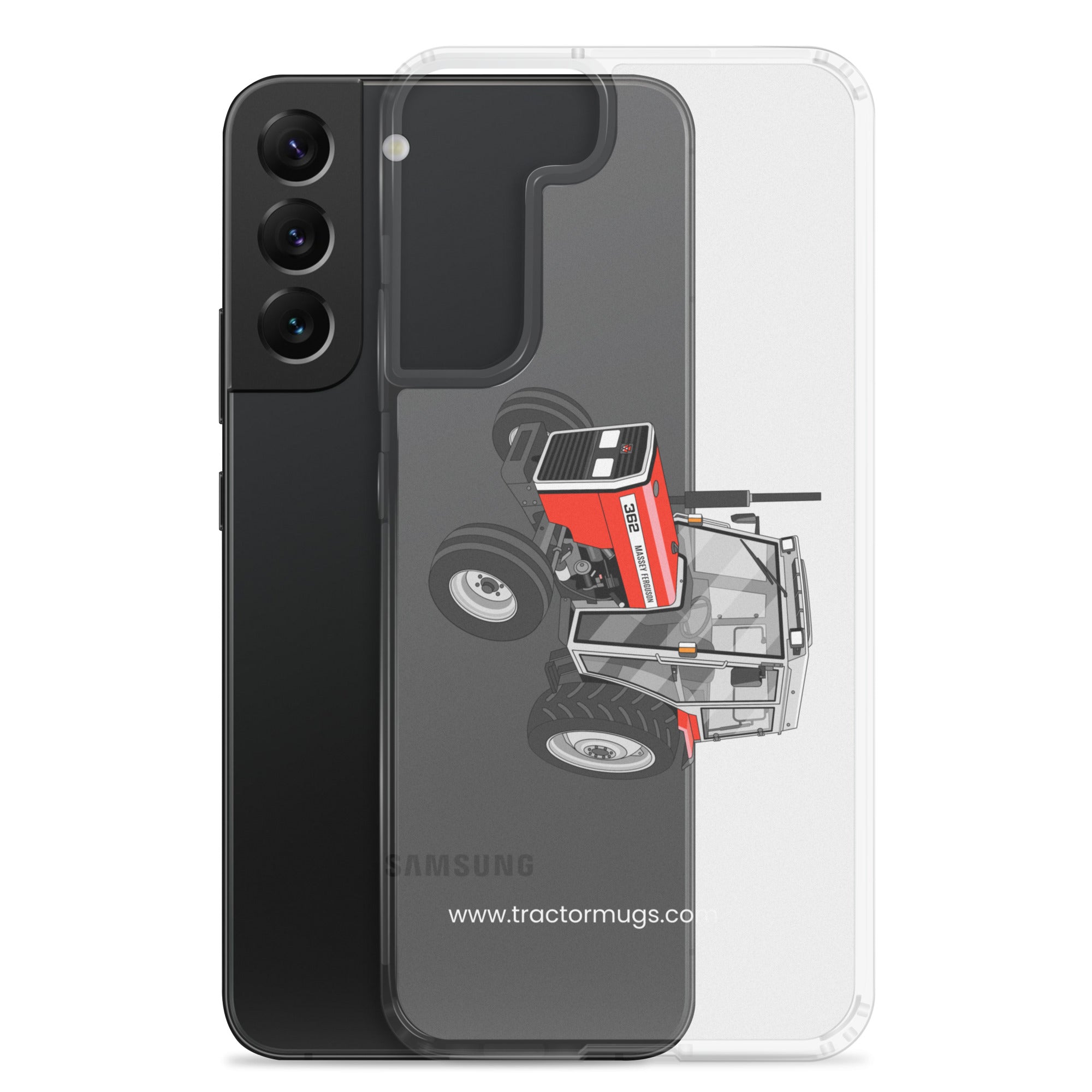 The Tractor Mugs Store Massey Ferguson 362 | Clear Case for Samsung® Quality Farmers Merch