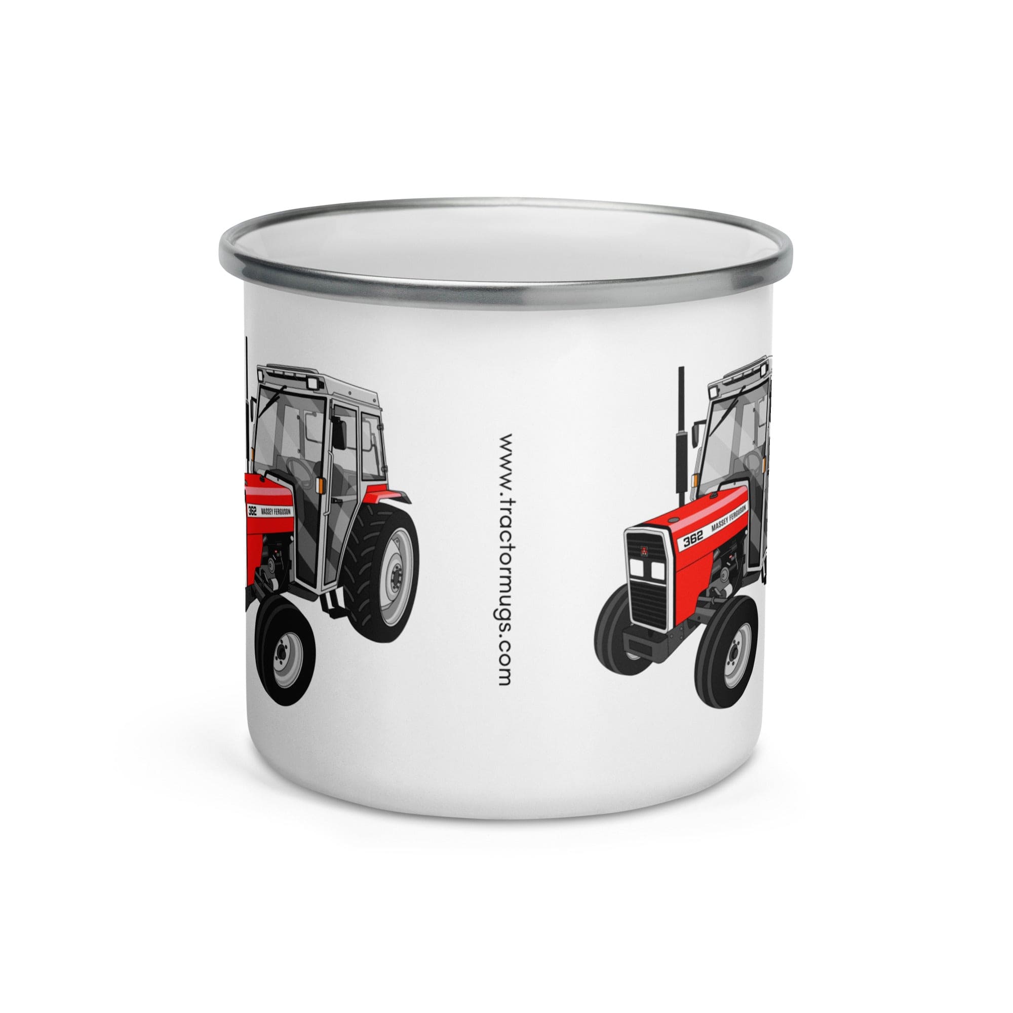 The Tractor Mugs Store Massey Ferguson 362 | Enamel Mug Quality Farmers Merch