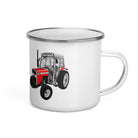 The Tractor Mugs Store Massey Ferguson 362 | Enamel Mug Quality Farmers Merch