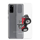 The Tractor Mugs Store Massey Ferguson 6180 | Clear Case for Samsung® Quality Farmers Merch