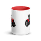 The Tractor Mugs Store Massey Ferguson 6480 | Mug with Color Inside Quality Farmers Merch