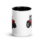 The Tractor Mugs Store Massey Ferguson 6480 | Mug with Color Inside Quality Farmers Merch