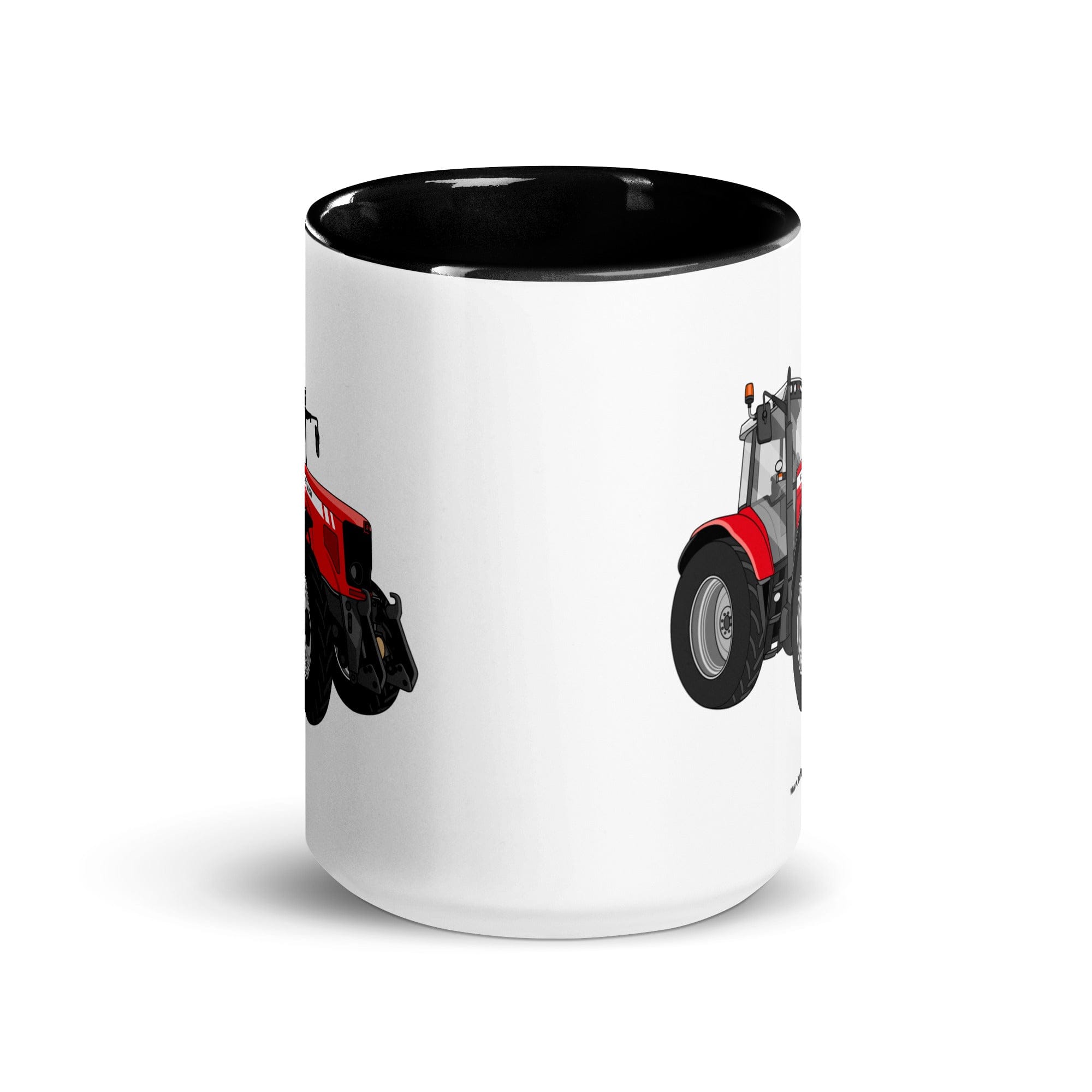 The Tractor Mugs Store Massey Ferguson 6480 | Mug with Color Inside Quality Farmers Merch