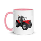The Tractor Mugs Store Massey Ferguson 6480 | Mug with Color Inside Quality Farmers Merch