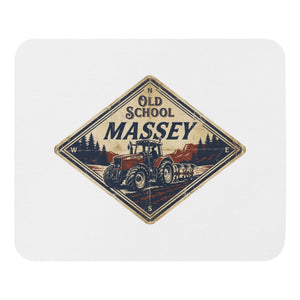 The Tractor Mugs Store Massey Ferguson 6480 OLD SCHOOL MASSEY Heritage | Mouse Mat Quality Farmers Merch