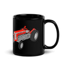 The Tractor Mugs Store Massey-Ferguson 65 Mark II | Black Glossy Mug Quality Farmers Merch