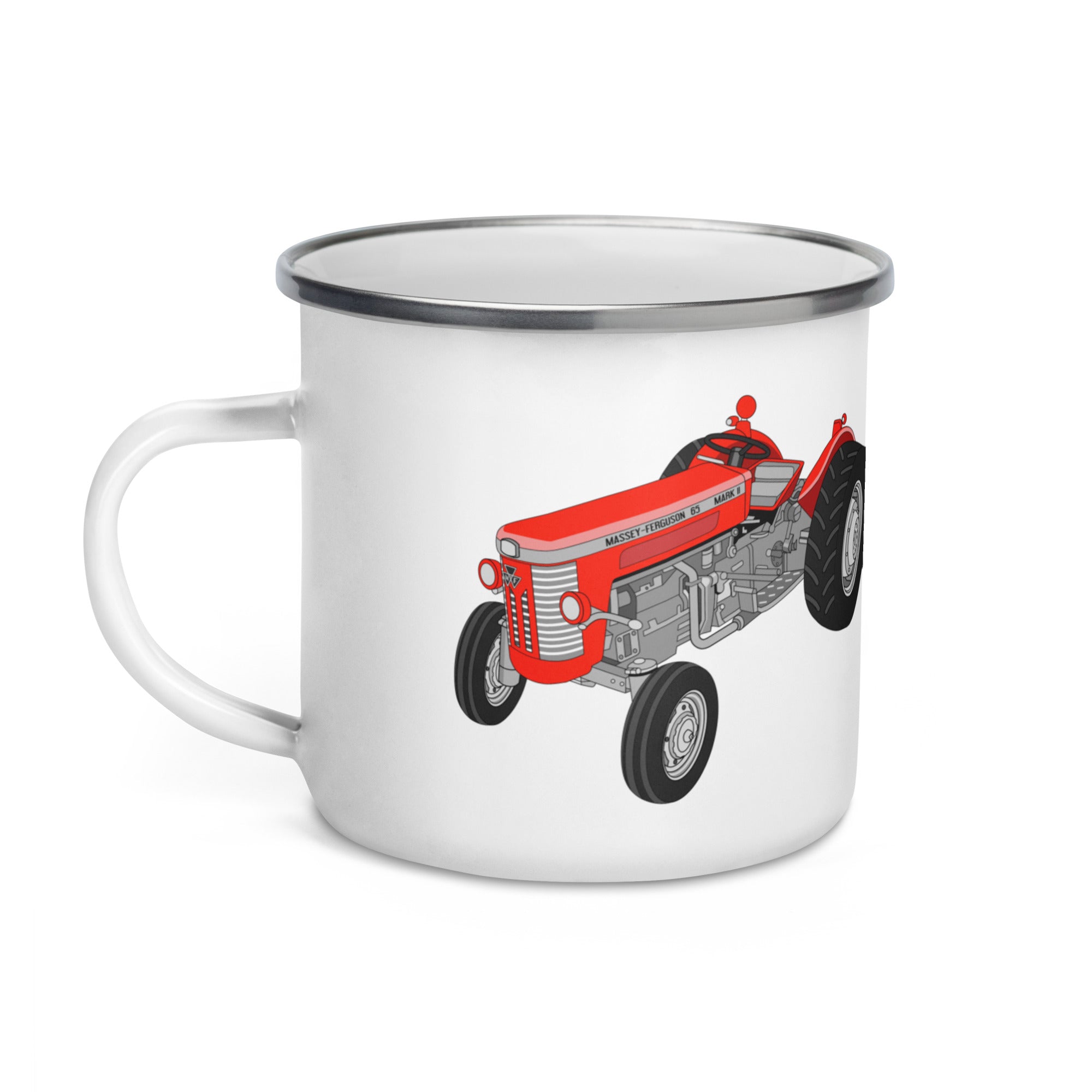 The Tractor Mugs Store Massey-Ferguson 65 Mark II | Enamel Mug Quality Farmers Merch