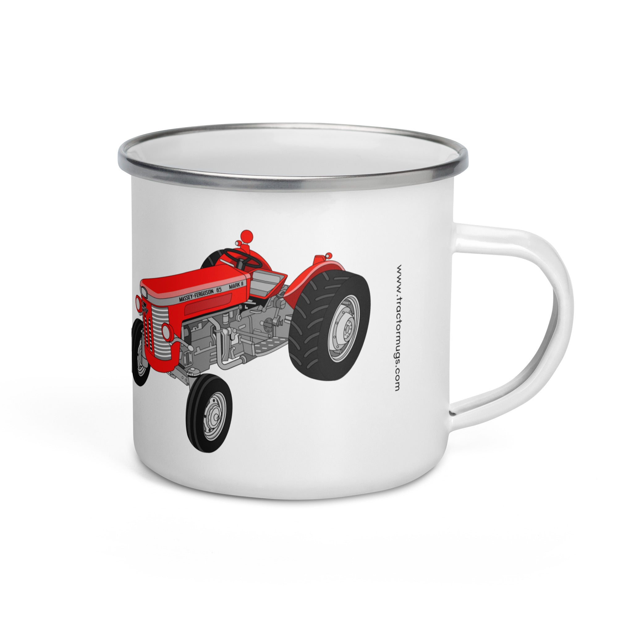 The Tractor Mugs Store Massey-Ferguson 65 Mark II | Enamel Mug Quality Farmers Merch