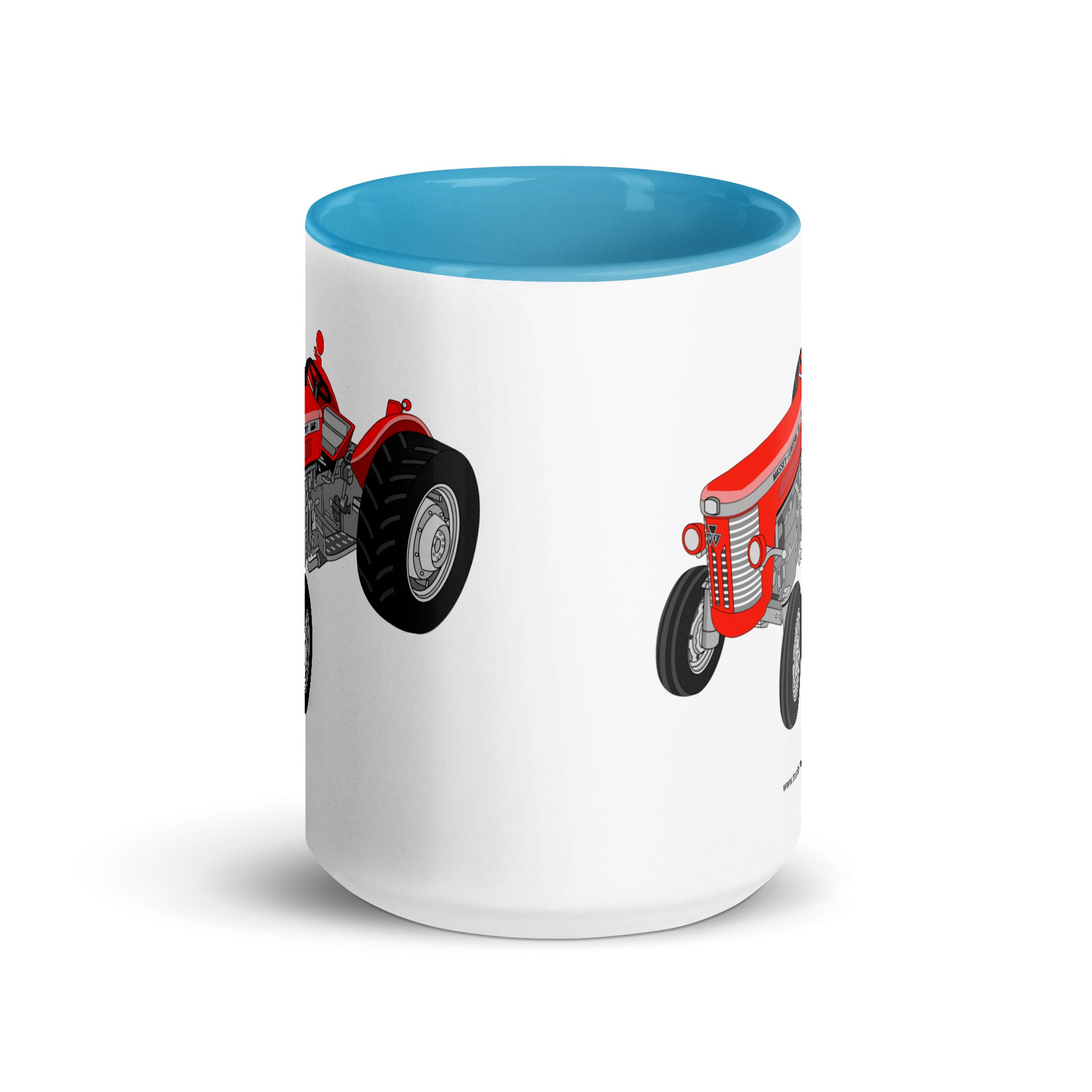 The Tractor Mugs Store Massey-Ferguson 65 Mark II | Mug with Color Inside Quality Farmers Merch
