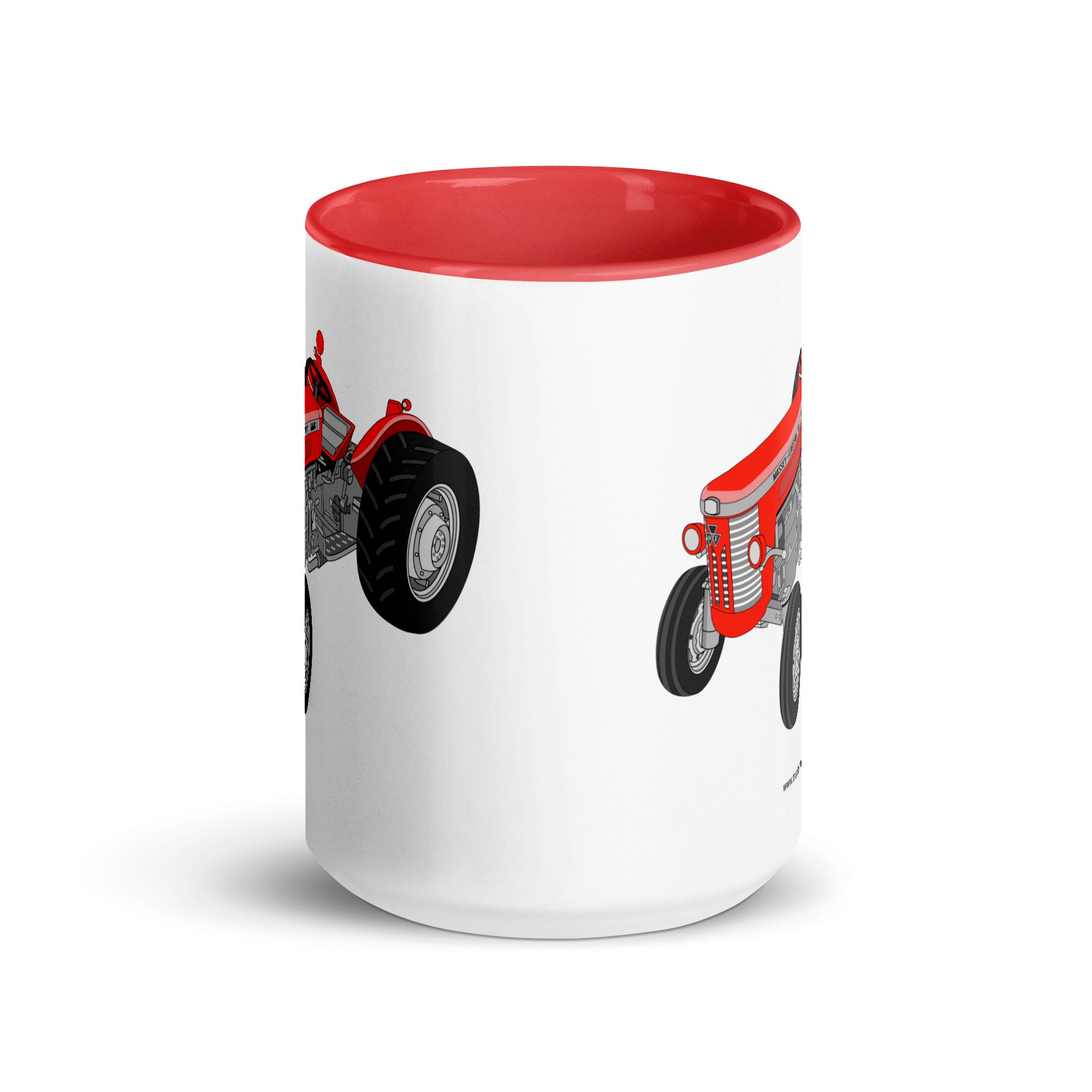 The Tractor Mugs Store Massey-Ferguson 65 Mark II | Mug with Color Inside Quality Farmers Merch