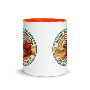The Tractor Mugs Store Massey Ferguson 760 Massey Ferguson 760 SIMPLY THE BEST | Mug with Colour Inside Quality Farmers Merch