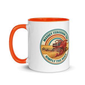 The Tractor Mugs Store Massey Ferguson 760 Massey Ferguson 760 SIMPLY THE BEST | Mug with Colour Inside Quality Farmers Merch