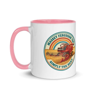 The Tractor Mugs Store Massey Ferguson 760 Massey Ferguson 760 SIMPLY THE BEST | Mug with Colour Inside Quality Farmers Merch