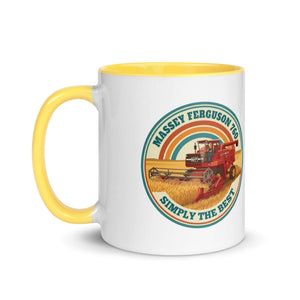 The Tractor Mugs Store Massey Ferguson 760 Massey Ferguson 760 SIMPLY THE BEST | Mug with Colour Inside Quality Farmers Merch