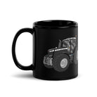 The Tractor Mugs Store Massey Ferguson 7726S Black Beauty | Black Glossy Mug Quality Farmers Merch