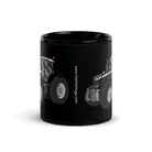 The Tractor Mugs Store Massey Ferguson 7726S Black Beauty | Black Glossy Mug Quality Farmers Merch