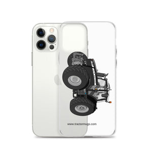 The Tractor Mugs Store Massey Ferguson 7726S Black Beauty | Clear Case for iPhone® Quality Farmers Merch