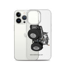 The Tractor Mugs Store Massey Ferguson 7726S Black Beauty | Clear Case for iPhone® Quality Farmers Merch