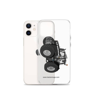 The Tractor Mugs Store Massey Ferguson 7726S Black Beauty | Clear Case for iPhone® Quality Farmers Merch