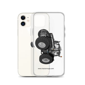 The Tractor Mugs Store Massey Ferguson 7726S Black Beauty | Clear Case for iPhone® Quality Farmers Merch