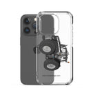 The Tractor Mugs Store Massey Ferguson 7726S Black Beauty | Clear Case for iPhone® Quality Farmers Merch