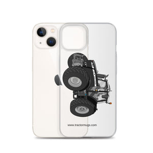 The Tractor Mugs Store Massey Ferguson 7726S Black Beauty | Clear Case for iPhone® Quality Farmers Merch