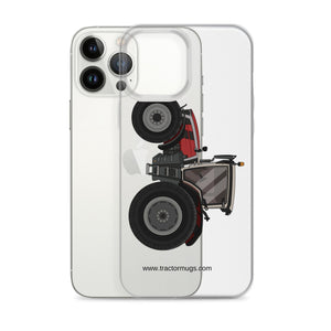 The Tractor Mugs Store Massey Ferguson 8S 265 (2020) | Clear Case for iPhone® Quality Farmers Merch