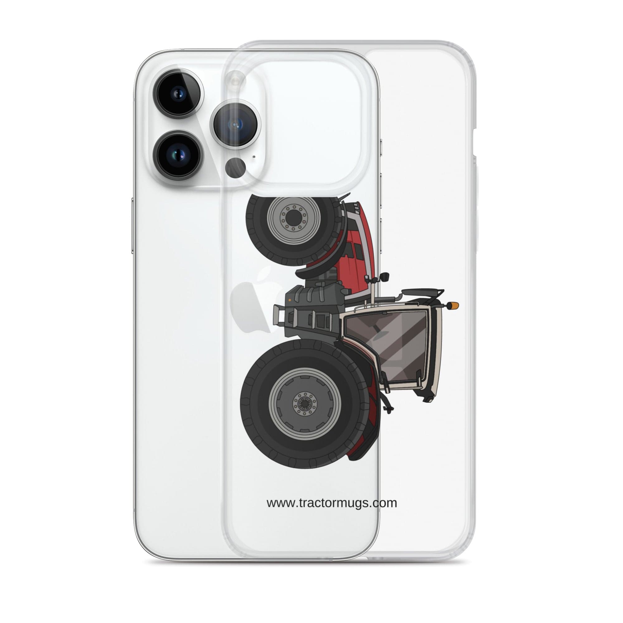 The Tractor Mugs Store Massey Ferguson 8S 265 (2020) | Clear Case for iPhone® Quality Farmers Merch