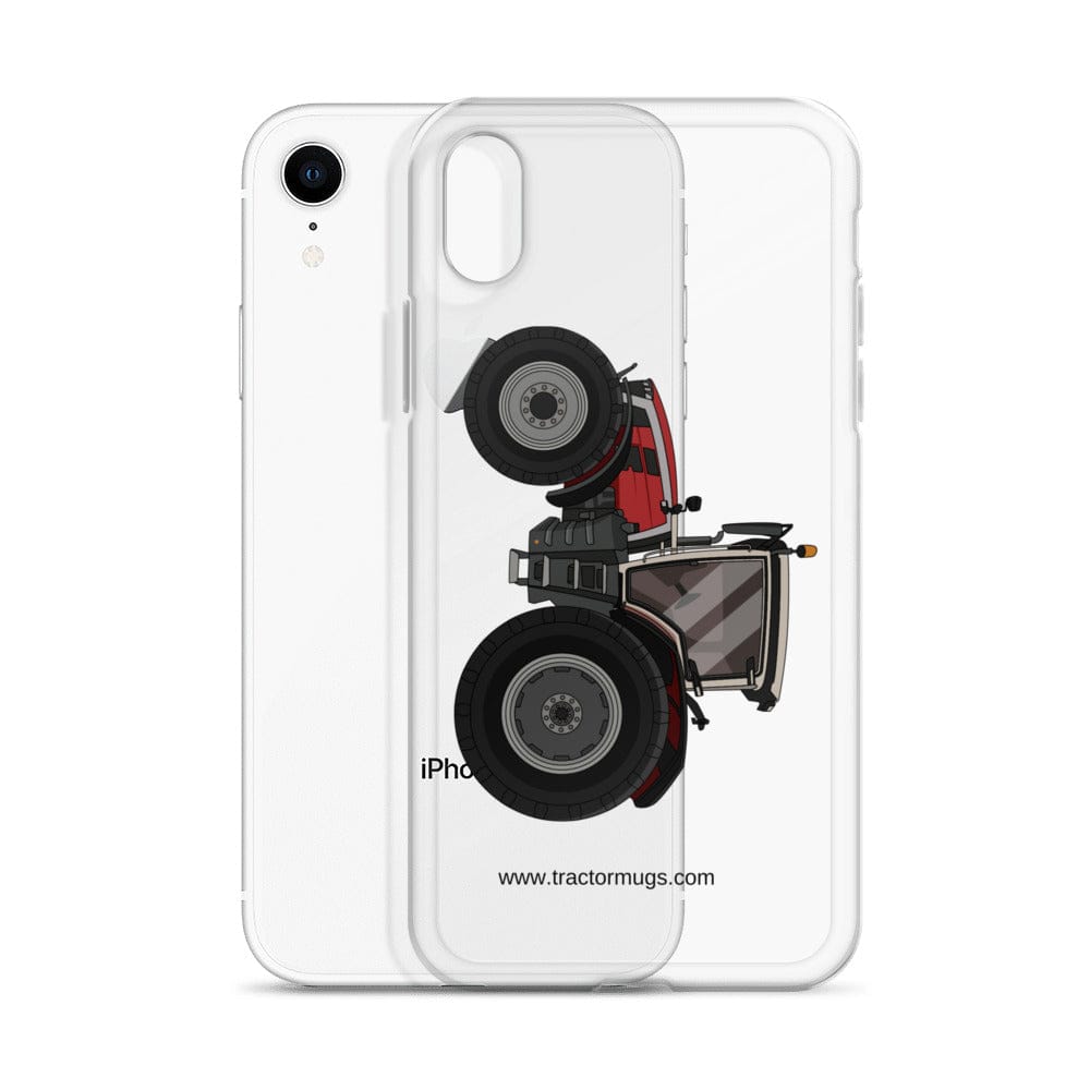 The Tractor Mugs Store Massey Ferguson 8S 265 (2020) | Clear Case for iPhone® Quality Farmers Merch