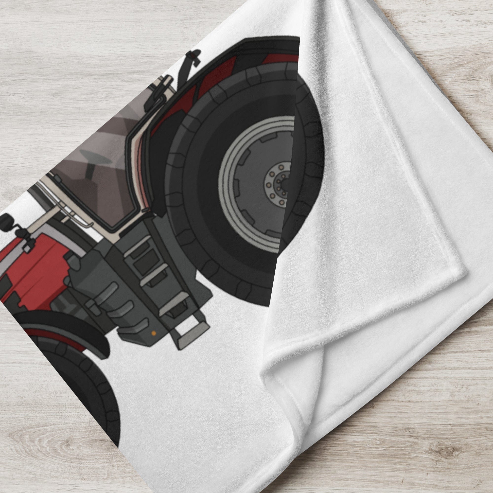 The Tractor Mugs Store Massey Ferguson 8S 265 (2020) | Throw Blanket Quality Farmers Merch