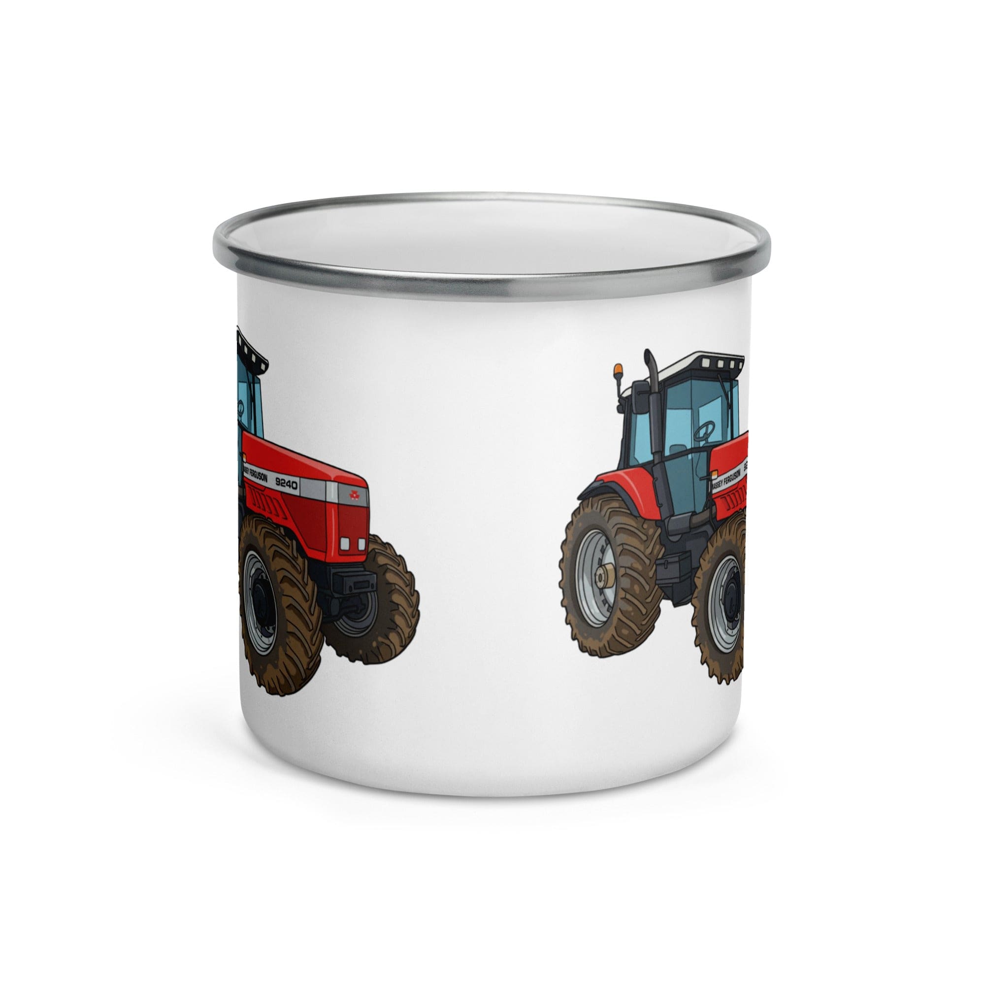 The Tractor Mugs Store Massey Ferguson 9240 | Enamel Mug Quality Farmers Merch
