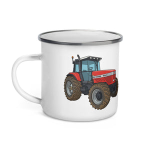 The Tractor Mugs Store Massey Ferguson 9240 | Enamel Mug Quality Farmers Merch