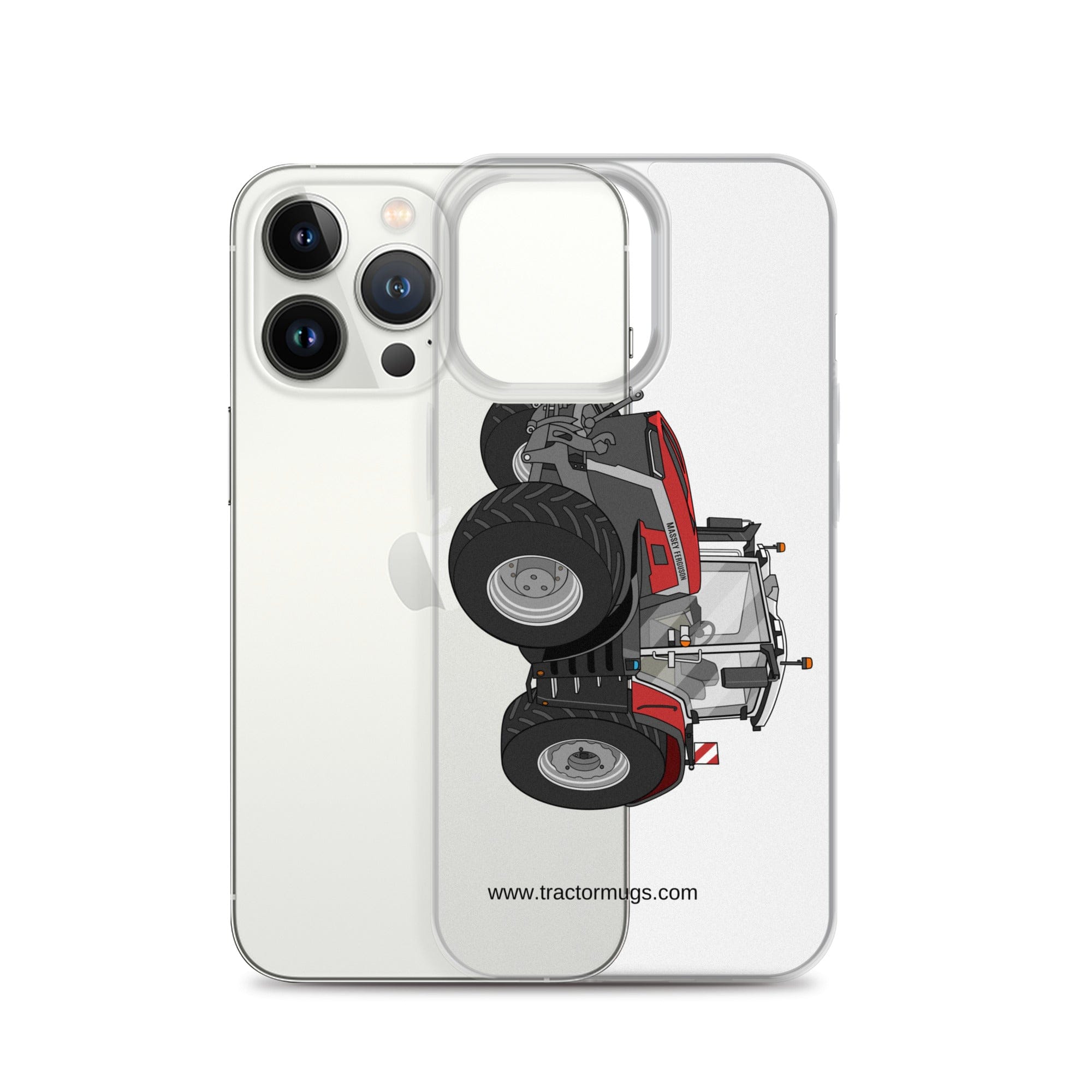 The Tractor Mugs Store Massey Ferguson 9X | Clear Case for iPhone® Quality Farmers Merch