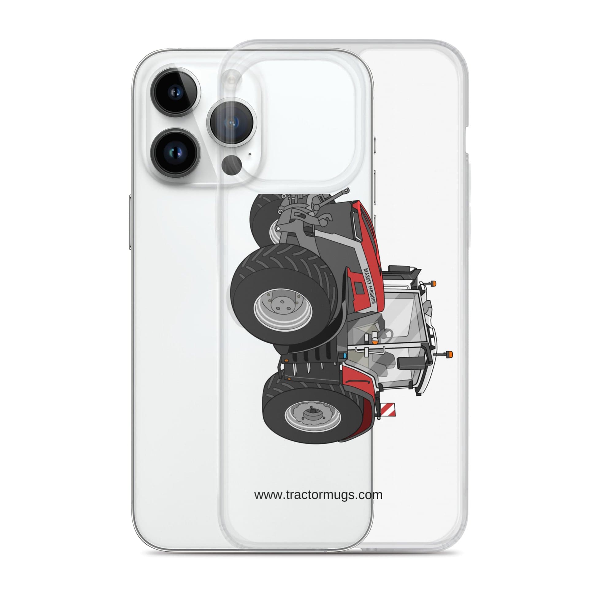 The Tractor Mugs Store Massey Ferguson 9X | Clear Case for iPhone® Quality Farmers Merch