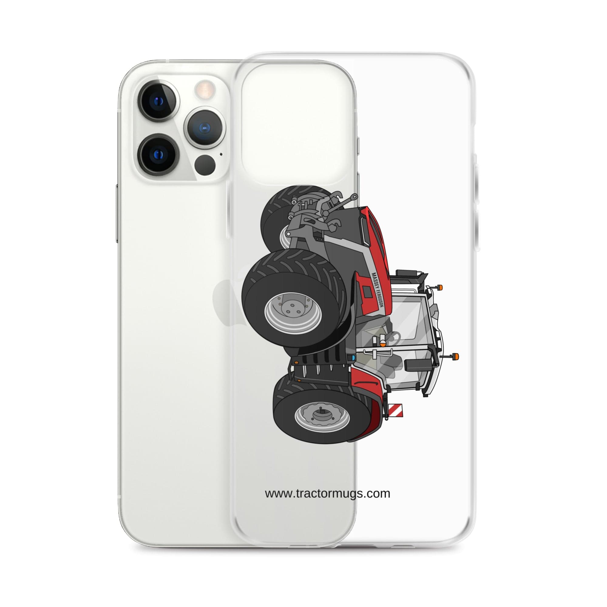 The Tractor Mugs Store Massey Ferguson 9X | Clear Case for iPhone® Quality Farmers Merch