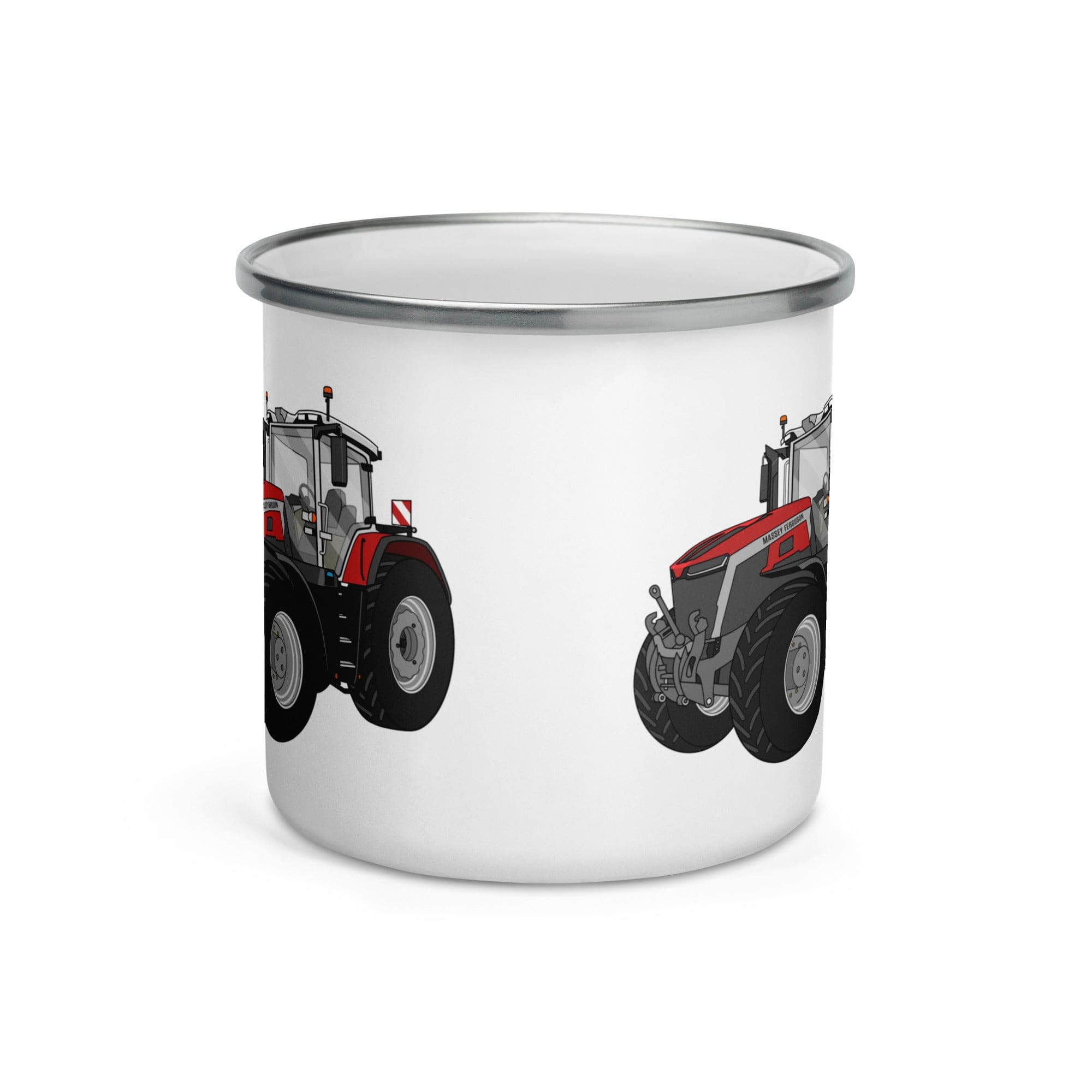 The Tractor Mugs Store Massey Ferguson 9X | Enamel Mug Quality Farmers Merch