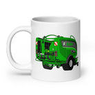 The Tractor Mugs Store Mc Hale Fusion 4 Big Baler | White glossy mug Quality Farmers Merch