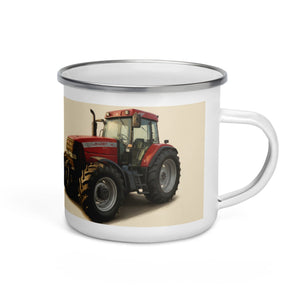 The Tractor Mugs Store McCormick MTX 150 Signature Edition Oil Painting | Enamel Mug Quality Farmers Merch