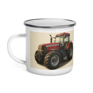 The Tractor Mugs Store McCormick MTX 150 Signature Edition Oil Painting | Enamel Mug Quality Farmers Merch