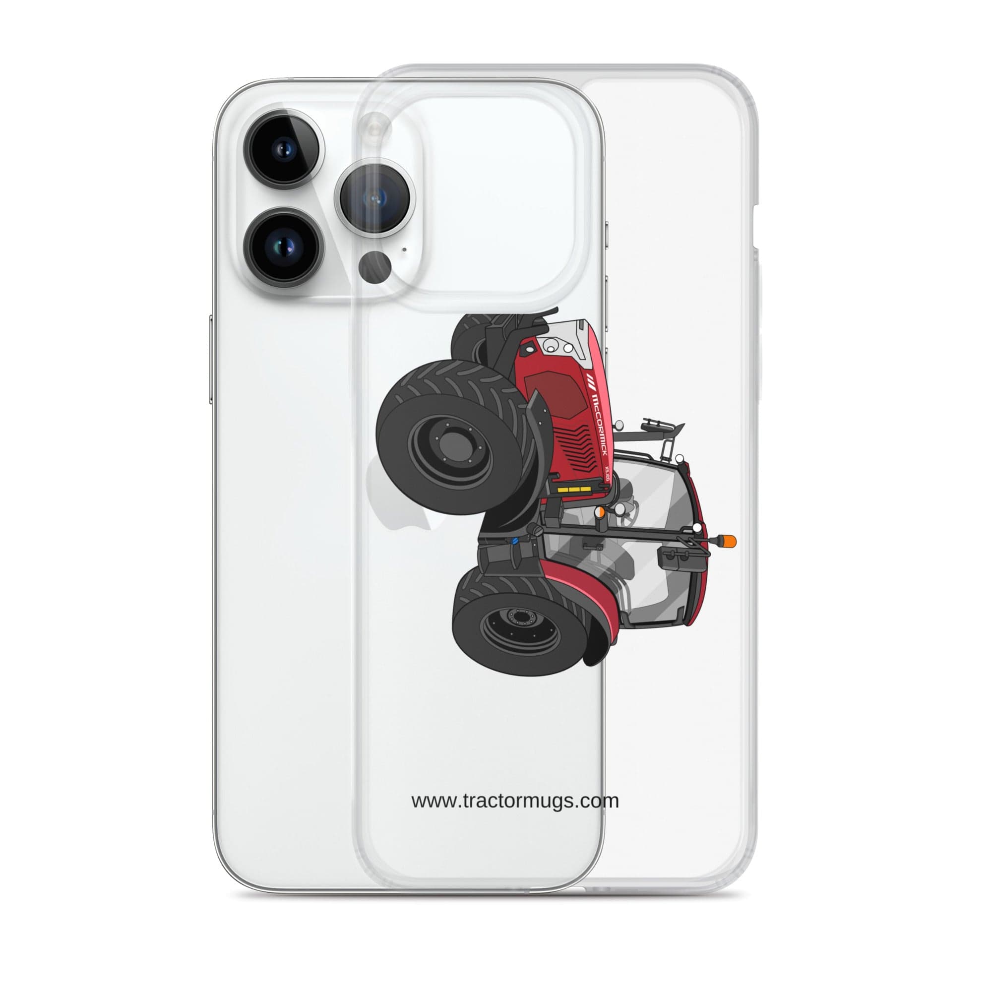 The Tractor Mugs Store McCormick X5 120 | Clear Case for iPhone® Quality Farmers Merch