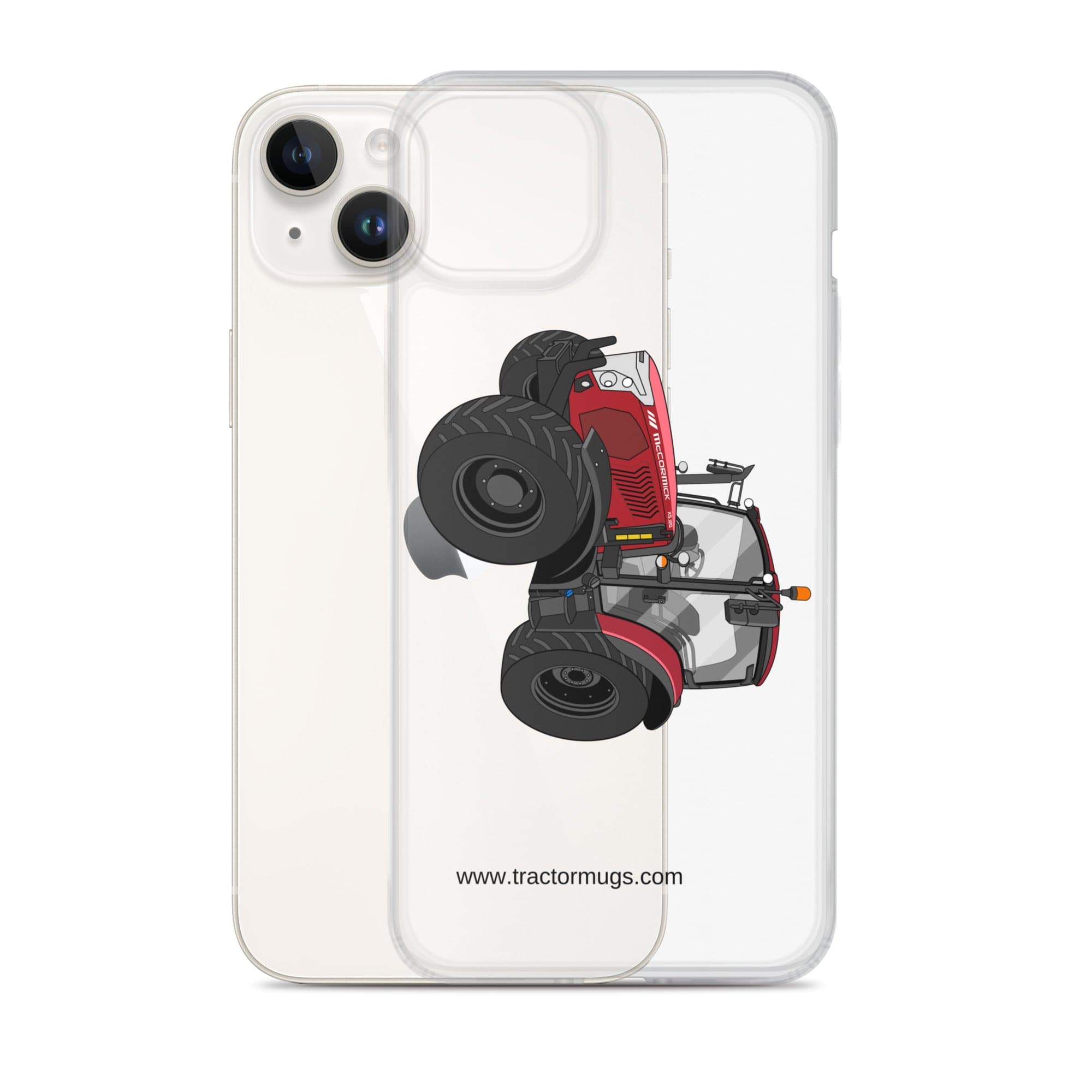 The Tractor Mugs Store McCormick X5 120 | Clear Case for iPhone® Quality Farmers Merch