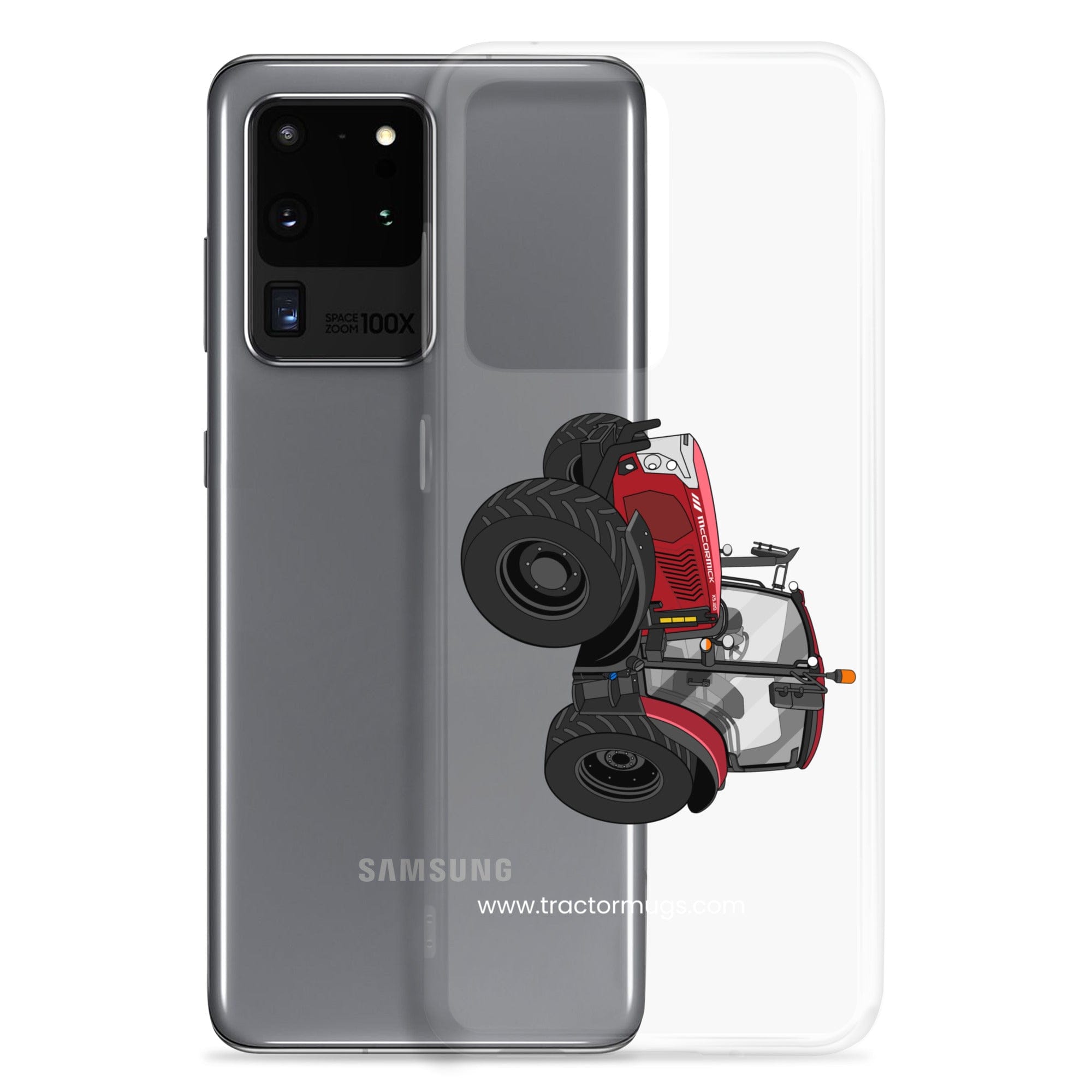 The Tractor Mugs Store McCormick X5 120 | Clear Case for Samsung® Quality Farmers Merch