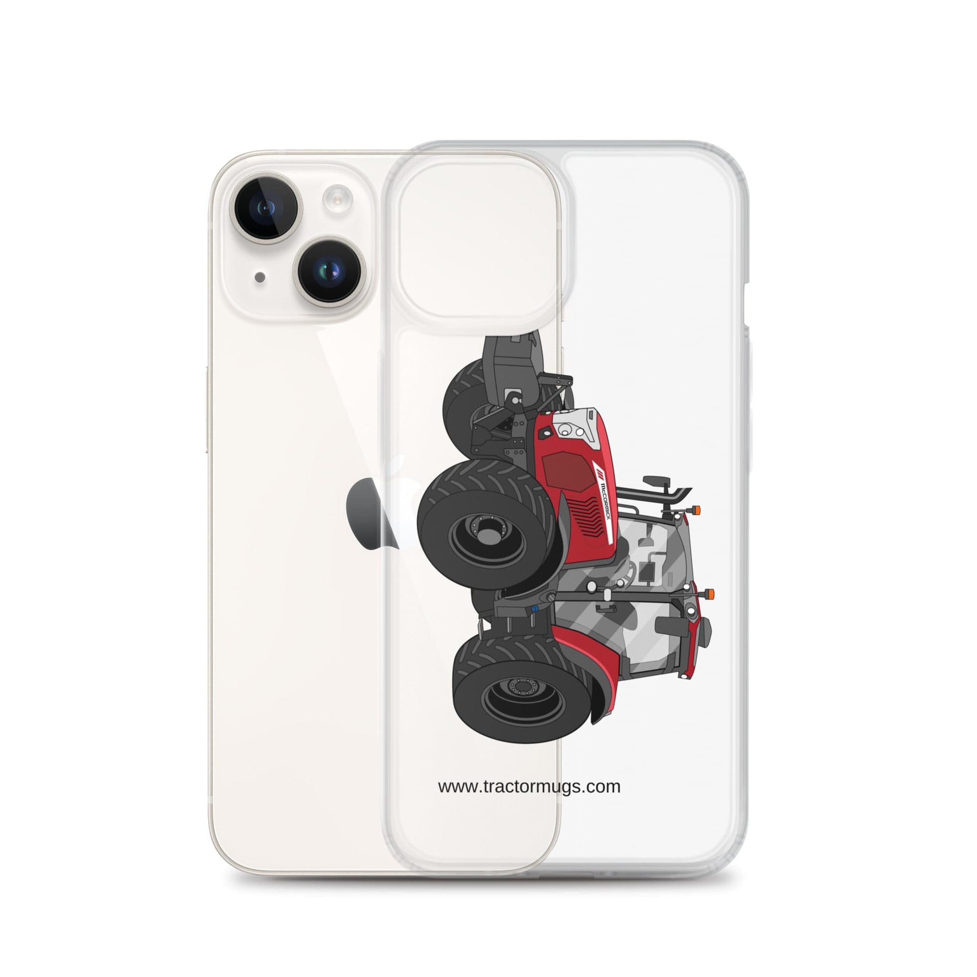 The Tractor Mugs Store McCormick X6 414 | Clear Case for iPhone® Quality Farmers Merch