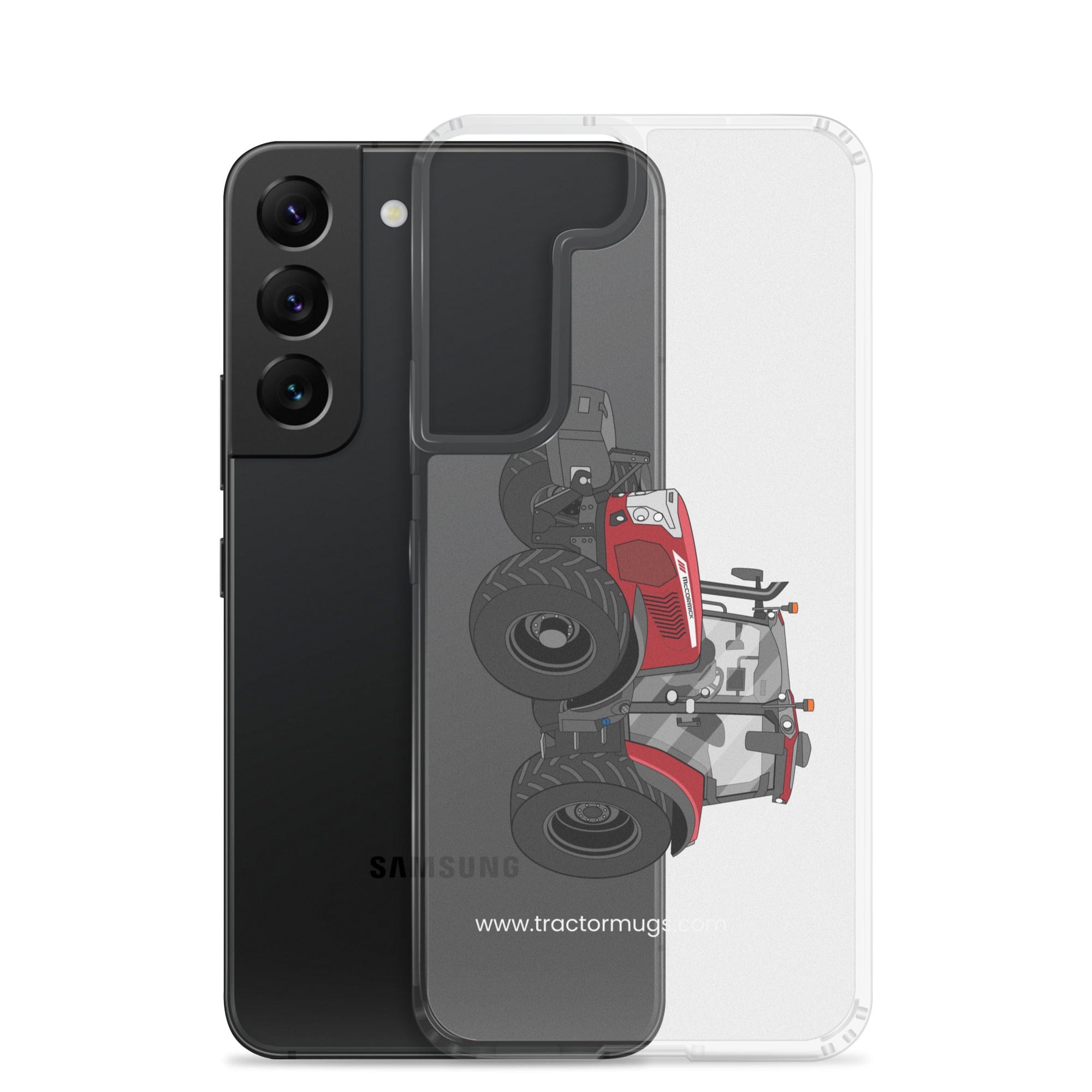 The Tractor Mugs Store McCormick X6 414 | Clear Case for Samsung® Quality Farmers Merch