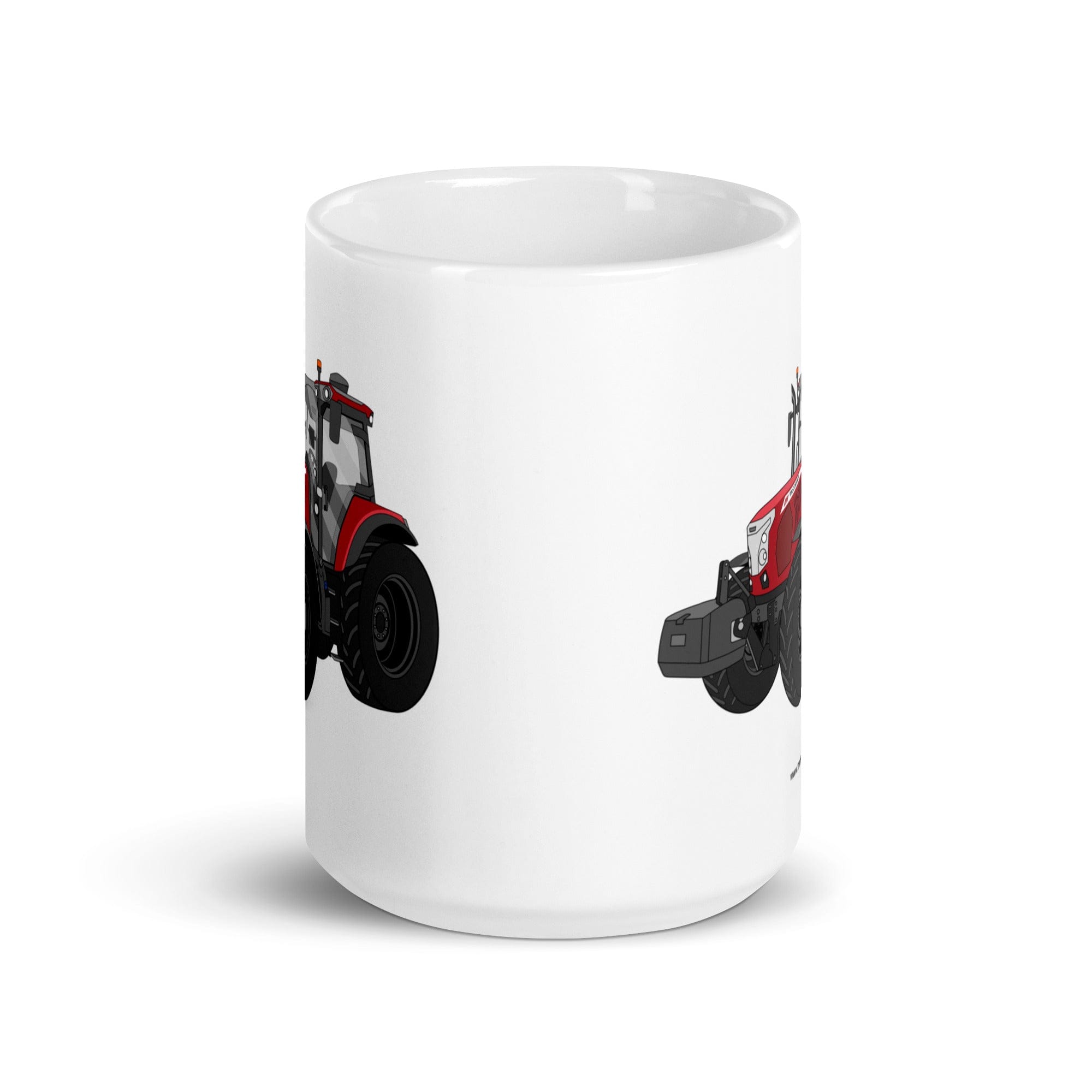 The Tractor Mugs Store McCormick X6 414 | White glossy mug Quality Farmers Merch